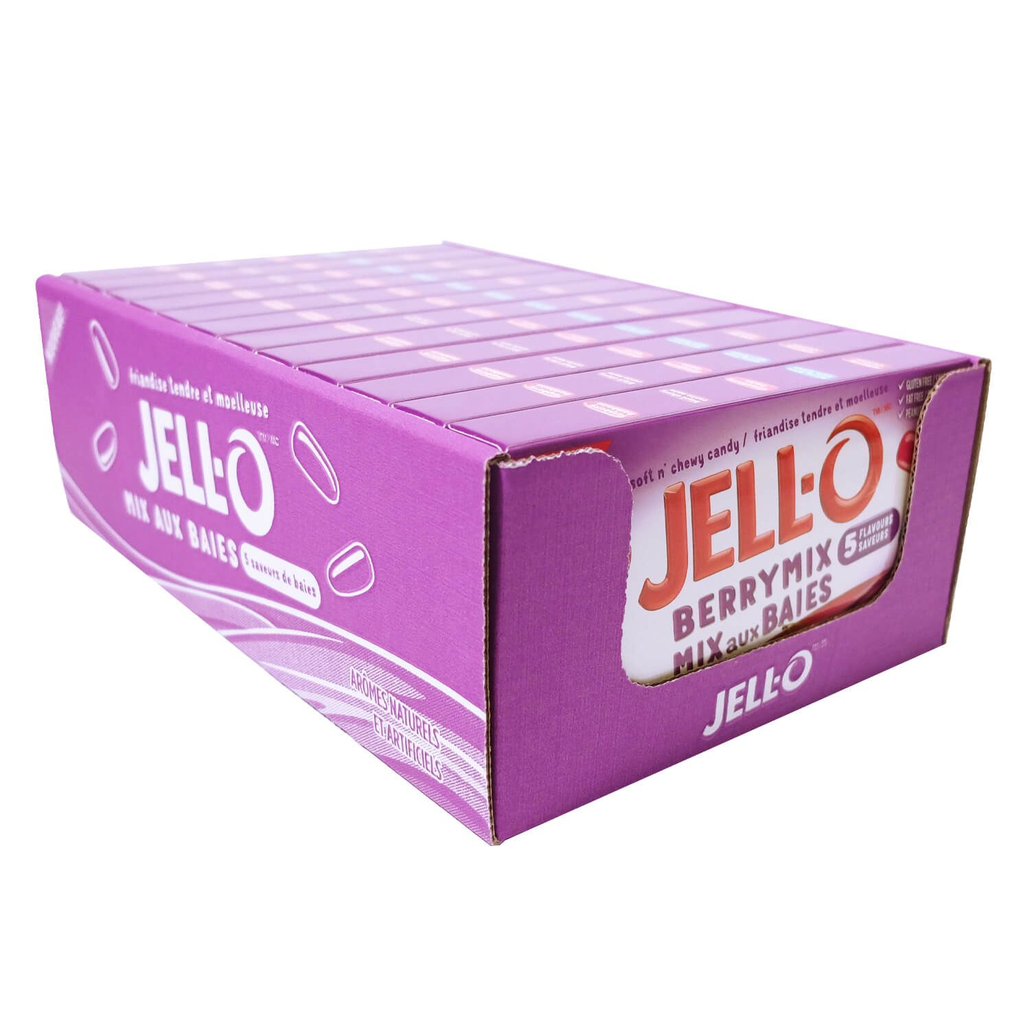 «Jell-O» Mix aux baies - 12 x 120 g