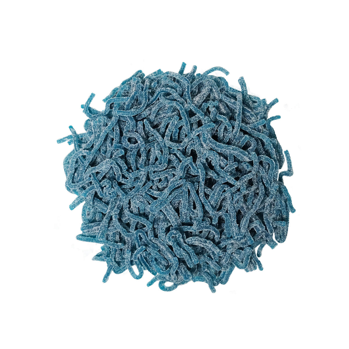 Extra sour blue raspberry strings – Ludik Candy