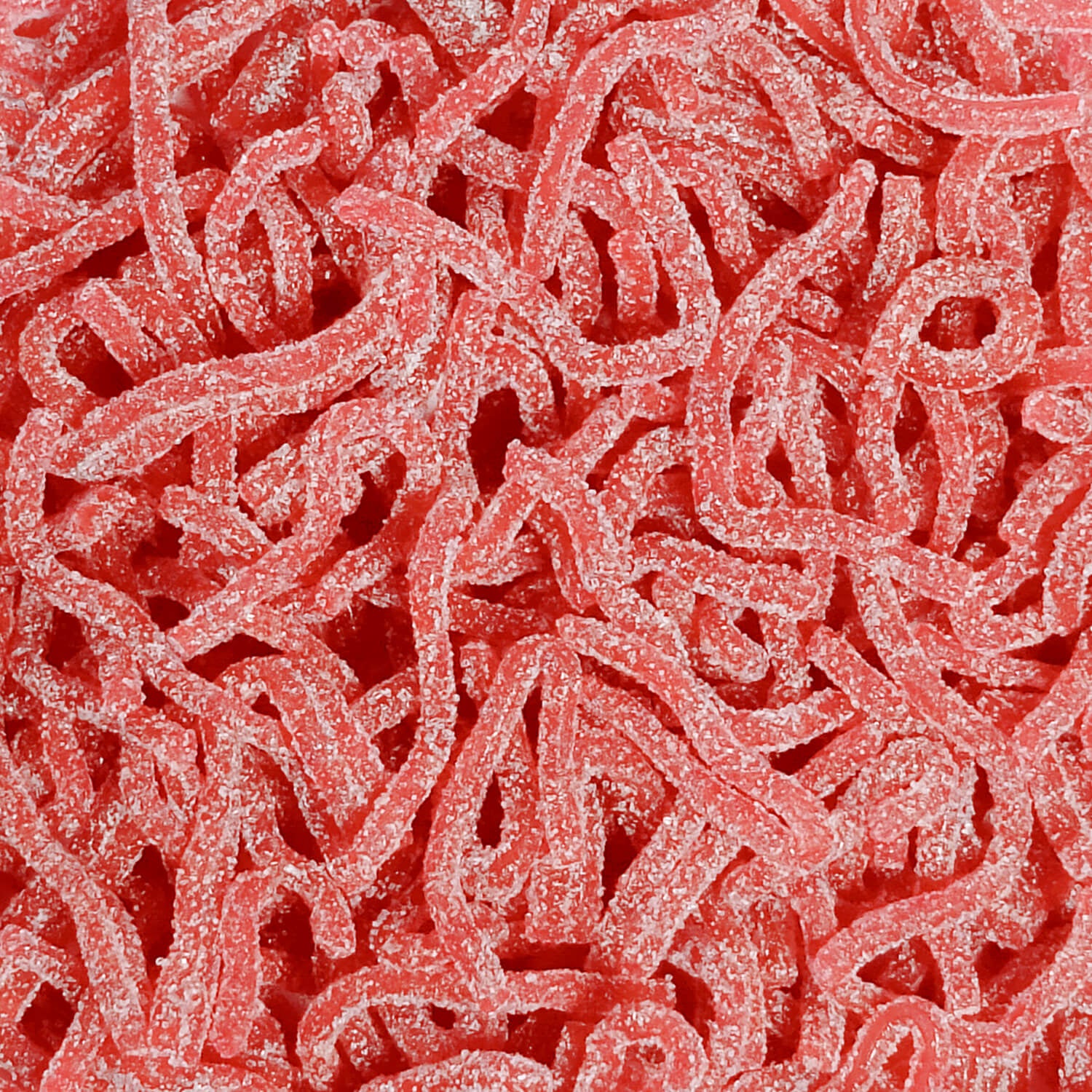Extra sour strawberry strings