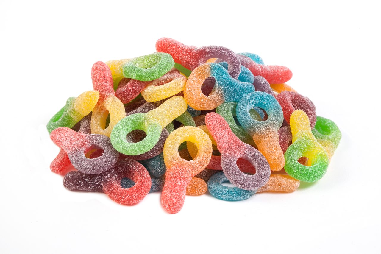 Gummy Sour Suckers