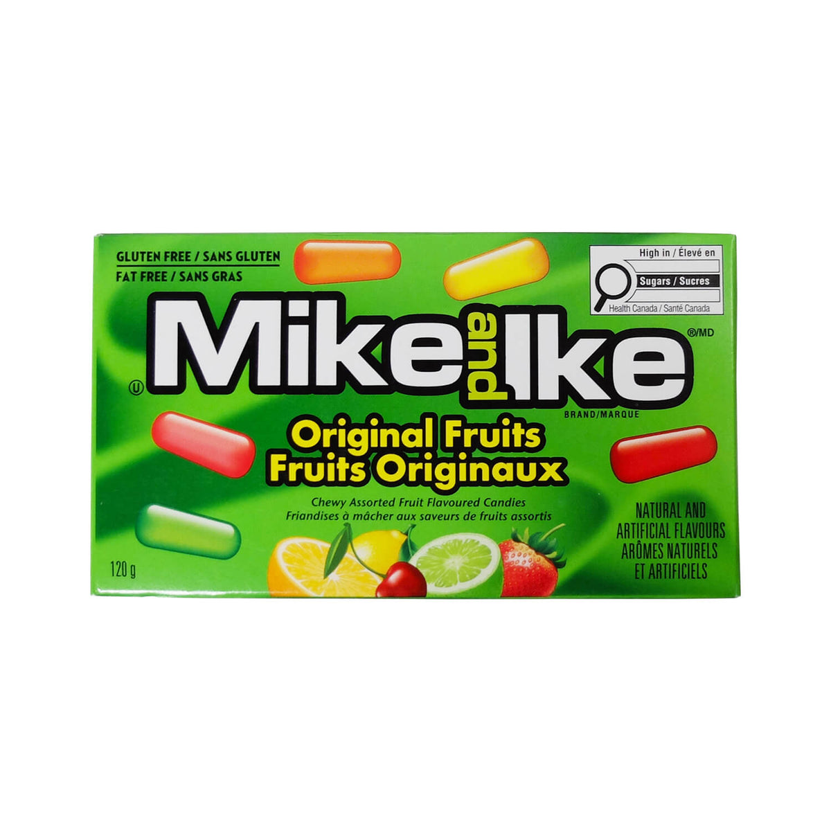 Mike and Ike original fruits 12 x 120 g – Ludik Candy