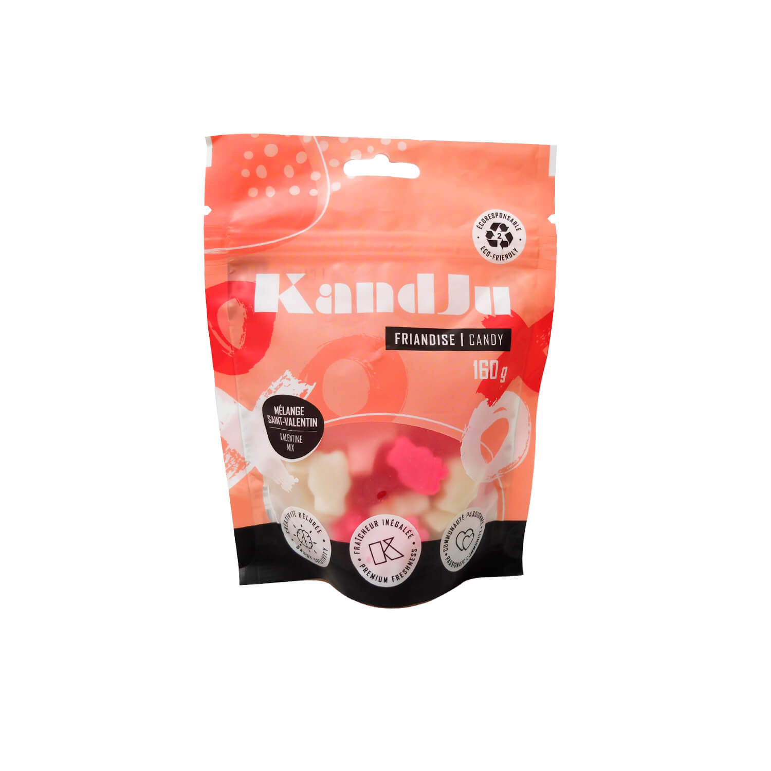 Valentine's Day mix pouch bag 160 g