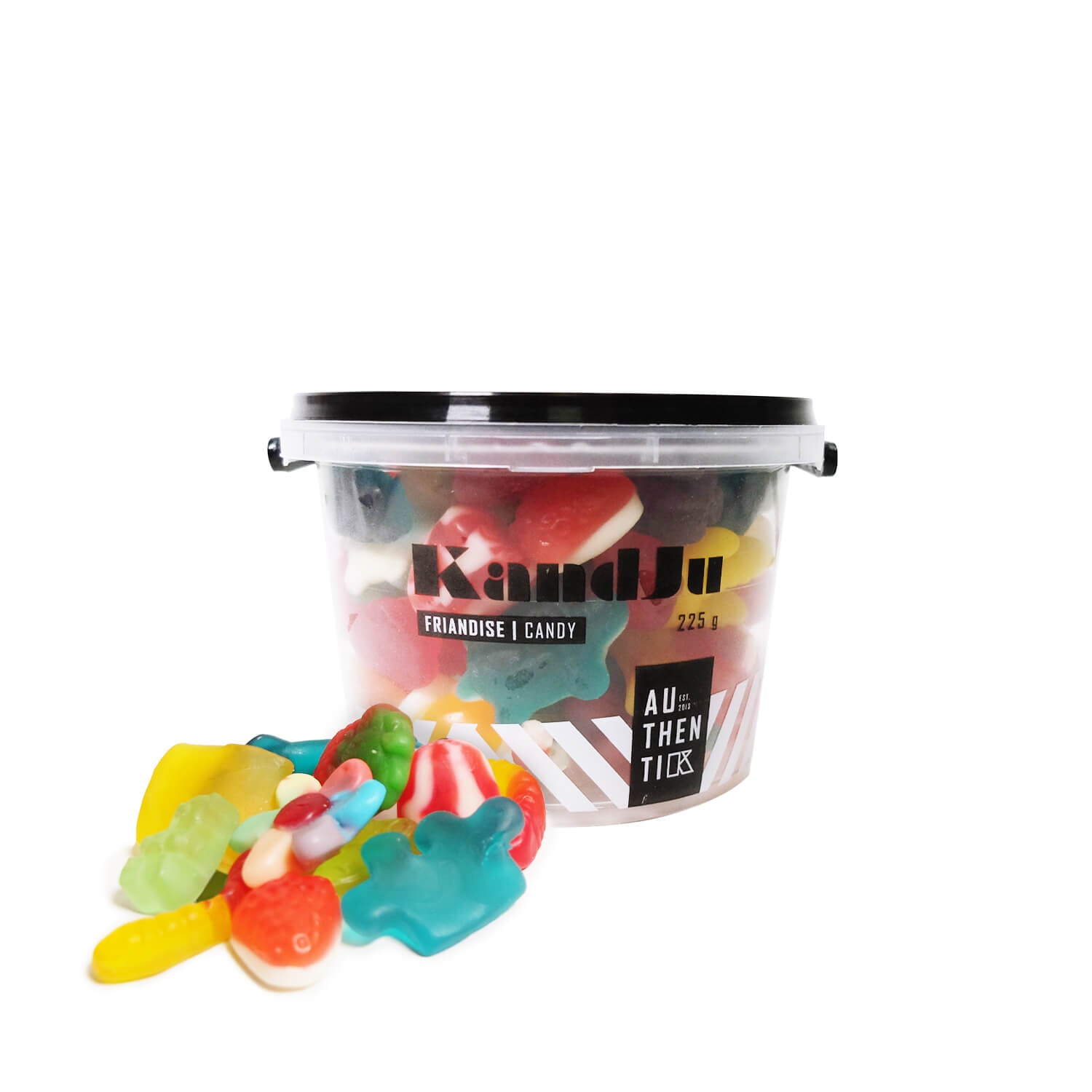 Gummy mix mini bucket 225 g