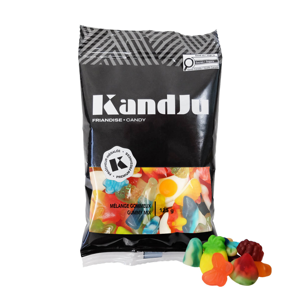 125 g gummy mix bags with display – Ludik Candy