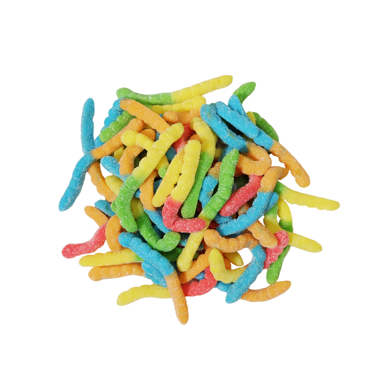 Neon sour Worms