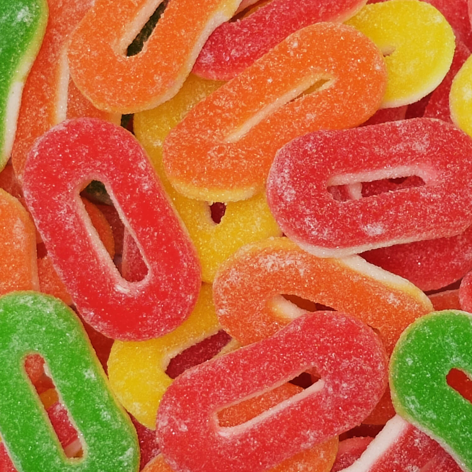 Sour assorted rings