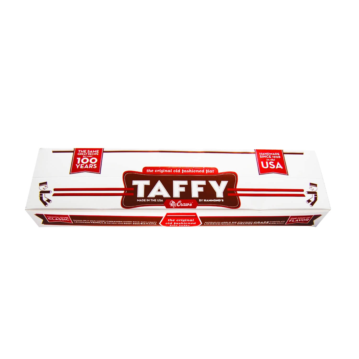 Taffy assortis - unité