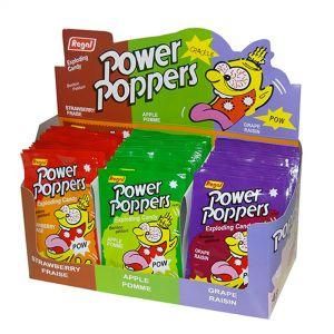 Power Poppers exploding candies
