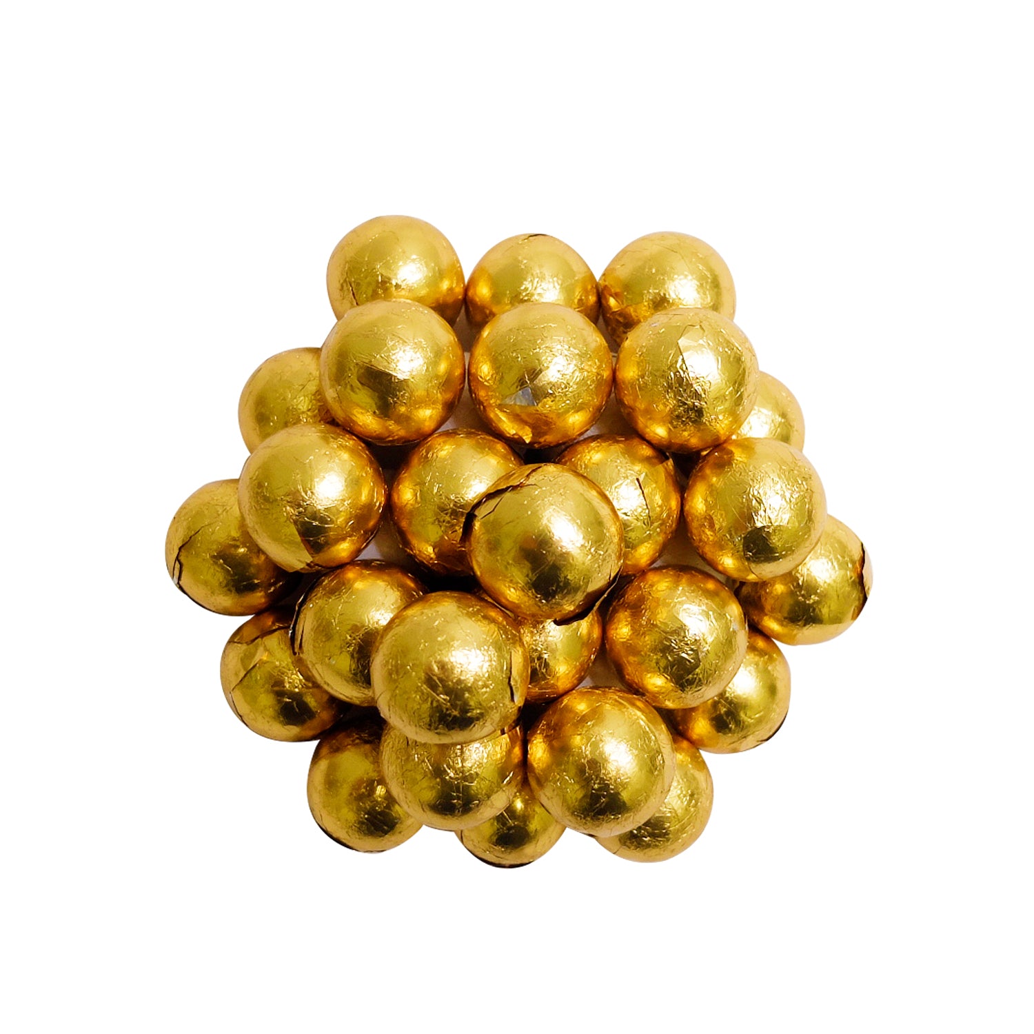 Gold milk chocolate balls - 10 kg