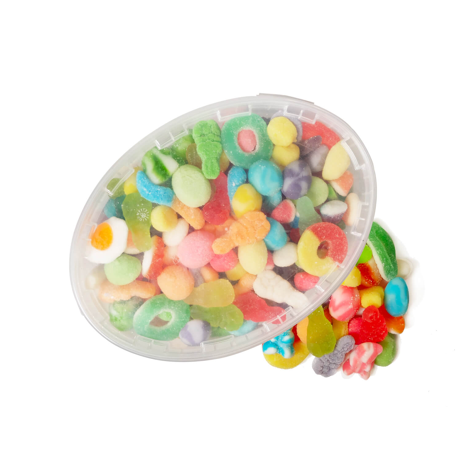 Oval bucket Easter mix 1,4 kg